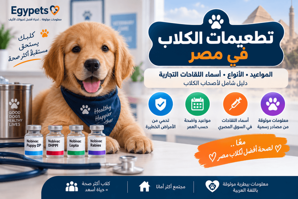 تطعيمات الكلاب في مصر