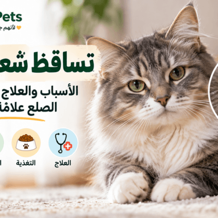 أسباب تساقط شعر القطط وطرق العلاج