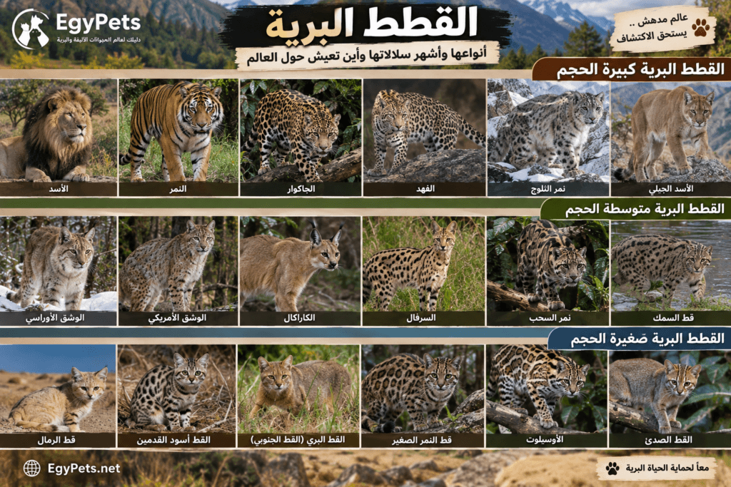القطط البرية