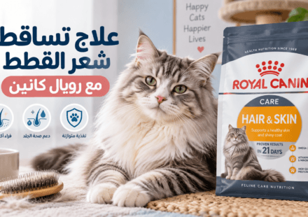 علاج تساقط شعر القطط